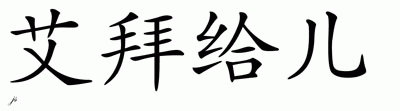 Chinese Name for Abagail 