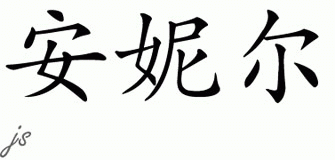 Chinese Name for Anele 