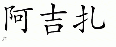 Chinese Name for Aziza 