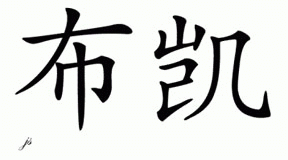 Chinese Name for Boukje 