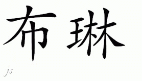 Chinese Name for Brin 