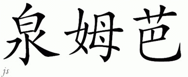 Chinese Name for Champa 