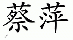 Chinese Name for Chapin 