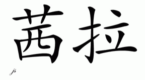 Chinese Name for Ciera 