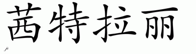Chinese Name for Citlali 