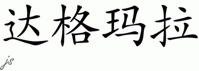 Chinese Name for Dagmara 