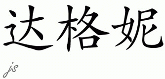 Chinese Name for Dagny 