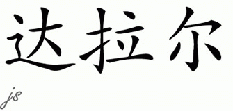 Chinese Name for Dalal 