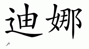 Chinese Name for Deena 