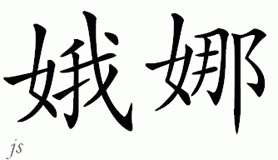 Chinese Name for Erna 