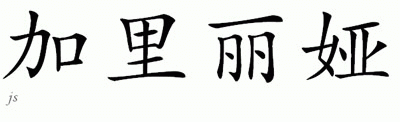 Chinese Name for Galilea 
