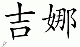 Chinese Name for Genna 