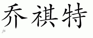 Chinese Name for Georgette 