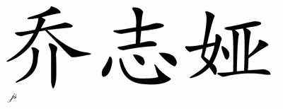 Chinese Name for Georgia 