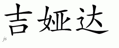 Chinese Name for Giada 