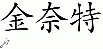 Chinese Name for Ginnette 
