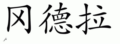 Chinese Name for Gundela 