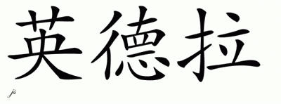 Chinese Name for Indra 