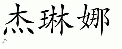 Chinese Name for Jelena 