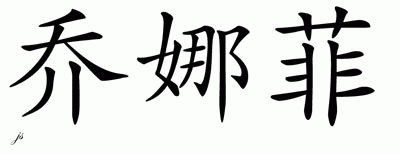 Chinese Name for Jonnafe 
