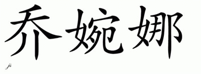 Chinese Name for Jowanna 