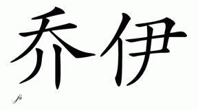 Chinese Name for Joy 