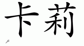 Chinese Name for Kali 