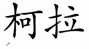 Chinese Name for Keila 
