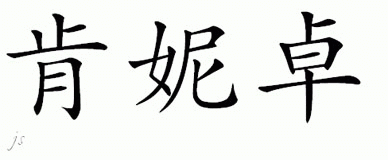 Chinese Name for Kenetra 