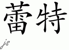 Chinese Name for Lyet 