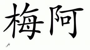 Chinese Name for Maeoh 