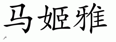 Chinese Name for Makyia 