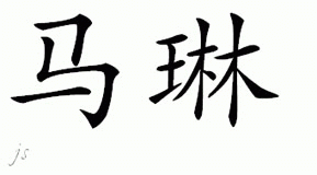 Chinese Name for Malin 