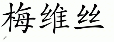 Chinese Name for Mavis 