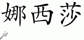 Chinese Name for Narcisa 