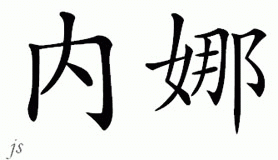Chinese Name for Nayna 