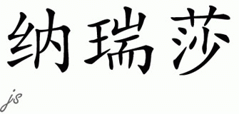 Chinese Name for Nerissa 