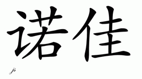 Chinese Name for Noga 
