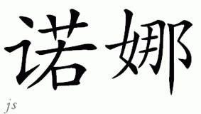 Chinese Name for Nona 