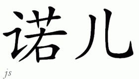 Chinese Name for Nour 