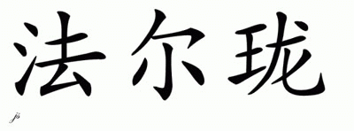 Chinese Name for Phallon 