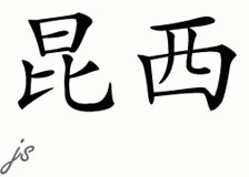 Chinese Name for Quanshae 