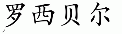 Chinese Name for Rosibel 