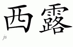 Chinese Name for Shylo 