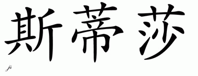 Chinese Name for Staisha 