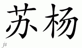 Chinese Name for Sueon 