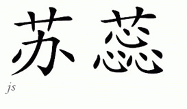 Chinese Name for Surae 