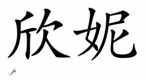 Chinese Name for Sydni 