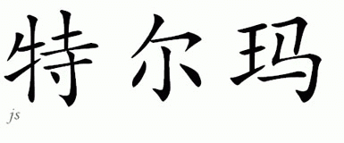 Chinese Name for Telma 
