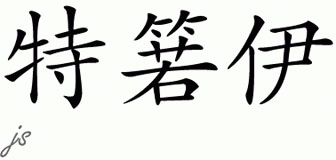 Chinese Name for Troi 